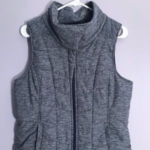 The North Face: purple vest